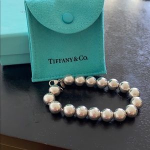 Tiffany & Co sterling silver ball bracelet